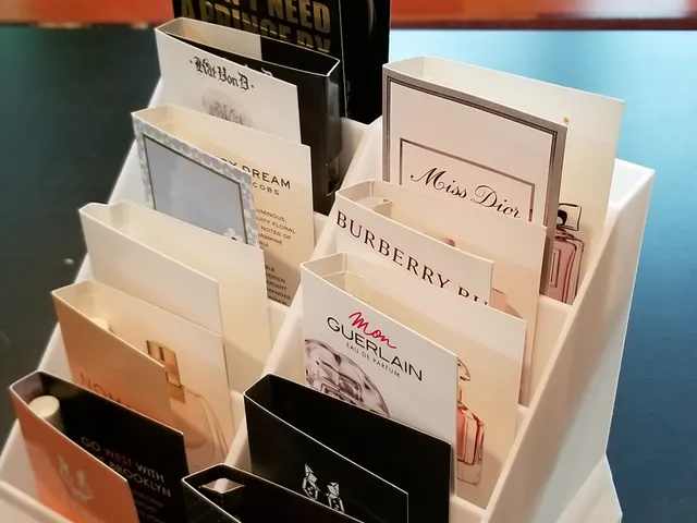 Perfume Sample Rack