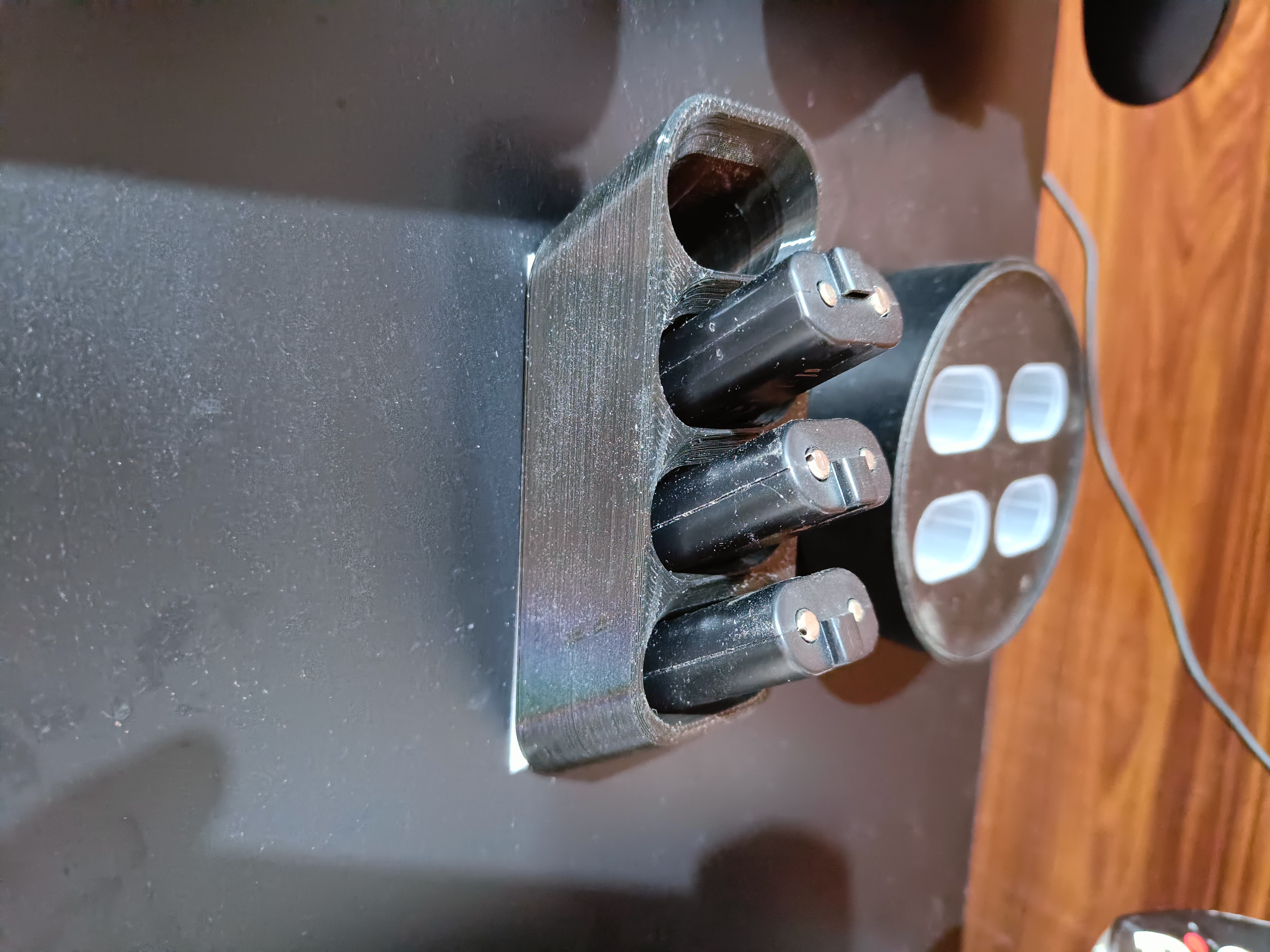 Wall Mounted Holder for Xbox Controller Batteries