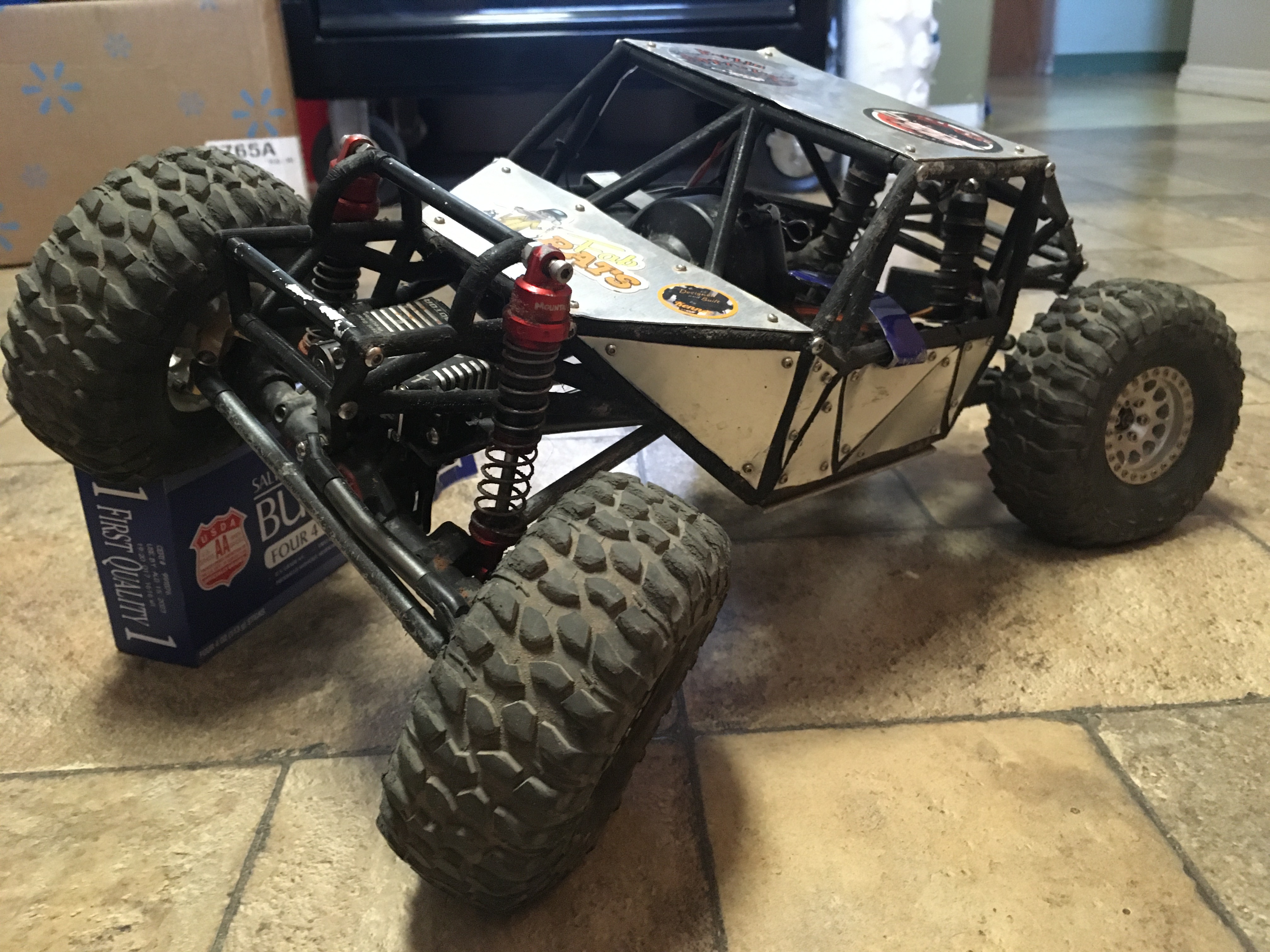 1/10th scale Tube buggy RC car