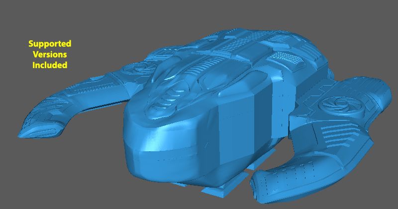 Modular Spaceship for Tabletop Wargames by np-dev | Download free STL ...
