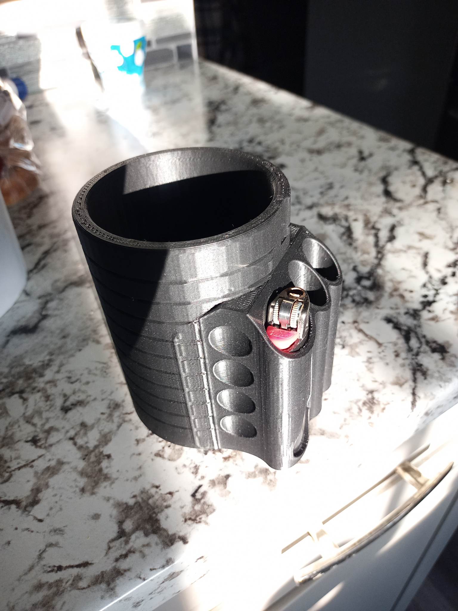 Can Koozie With Lighter holder by Mohawkmade Download free STL model