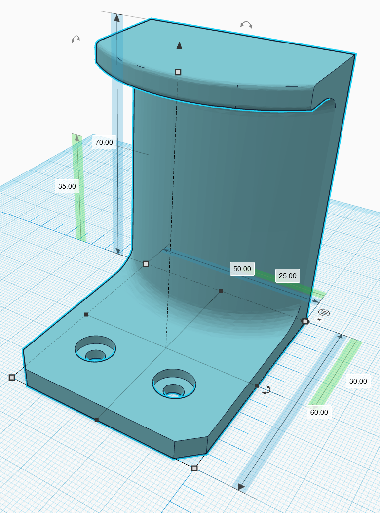 Headset Mount 3D model thumbnail