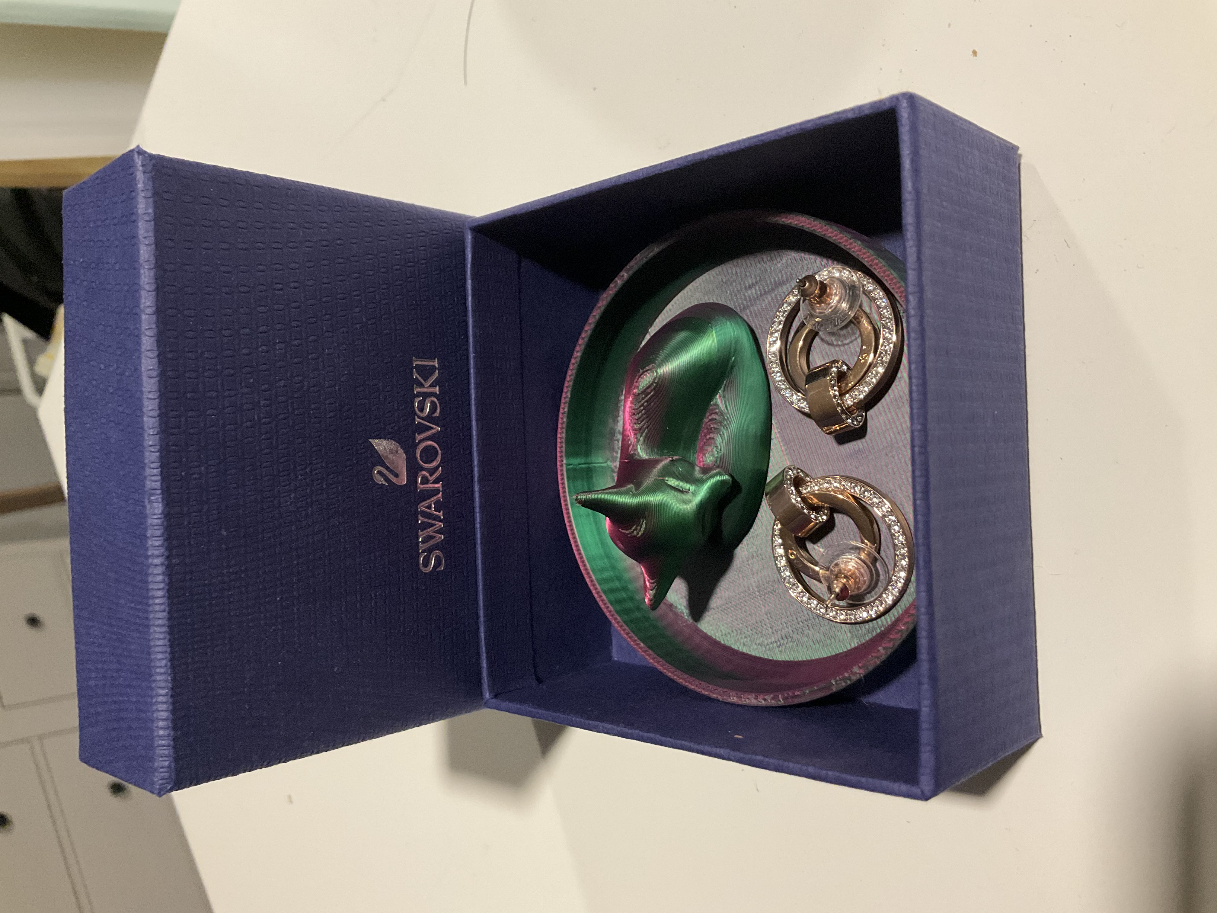 Sleepy Fox Ring Holder And Tray
