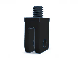 Gopro Mount To Tripod Screw Adapter - No Supports