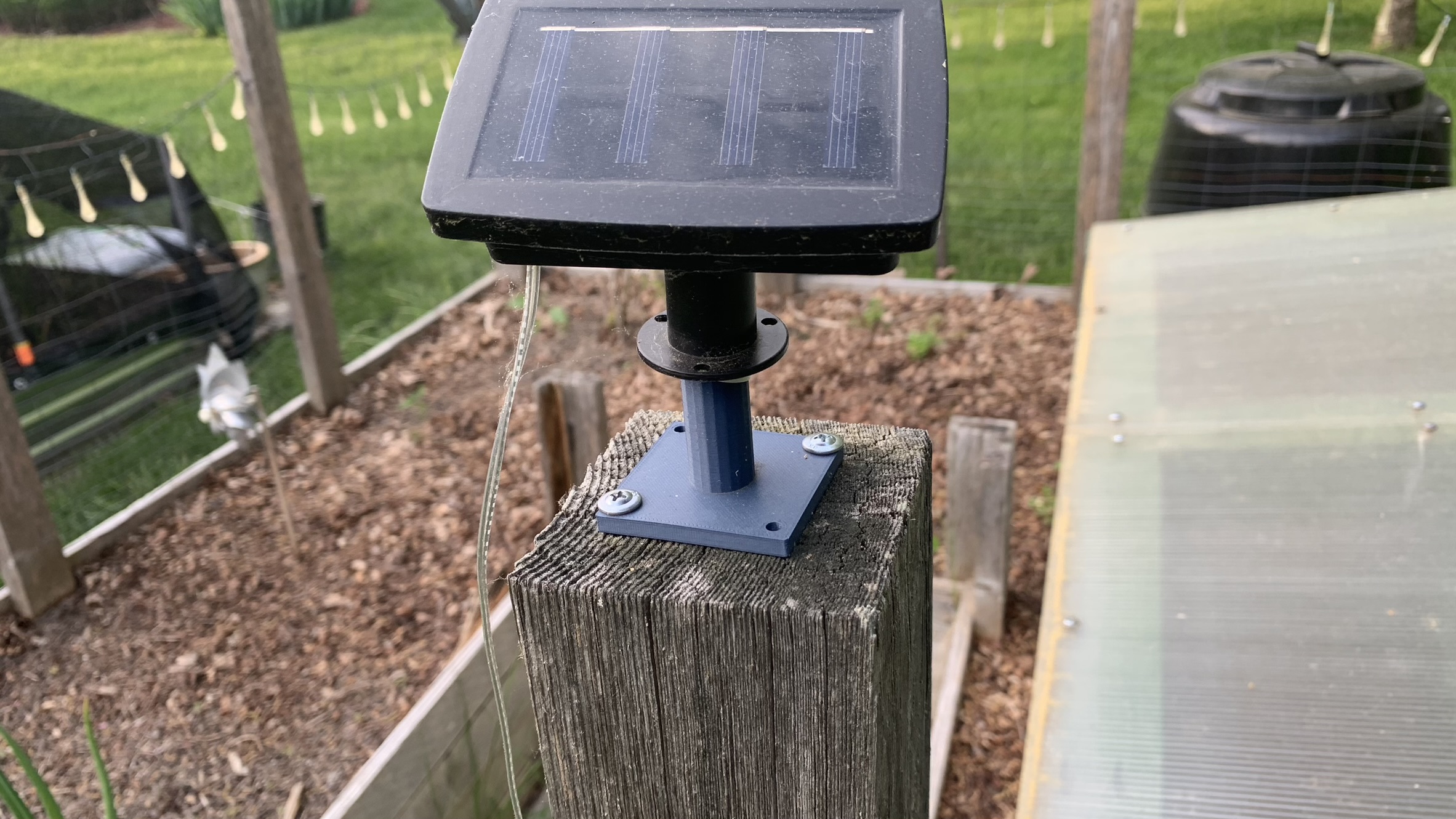 Small Solar Panel Stand