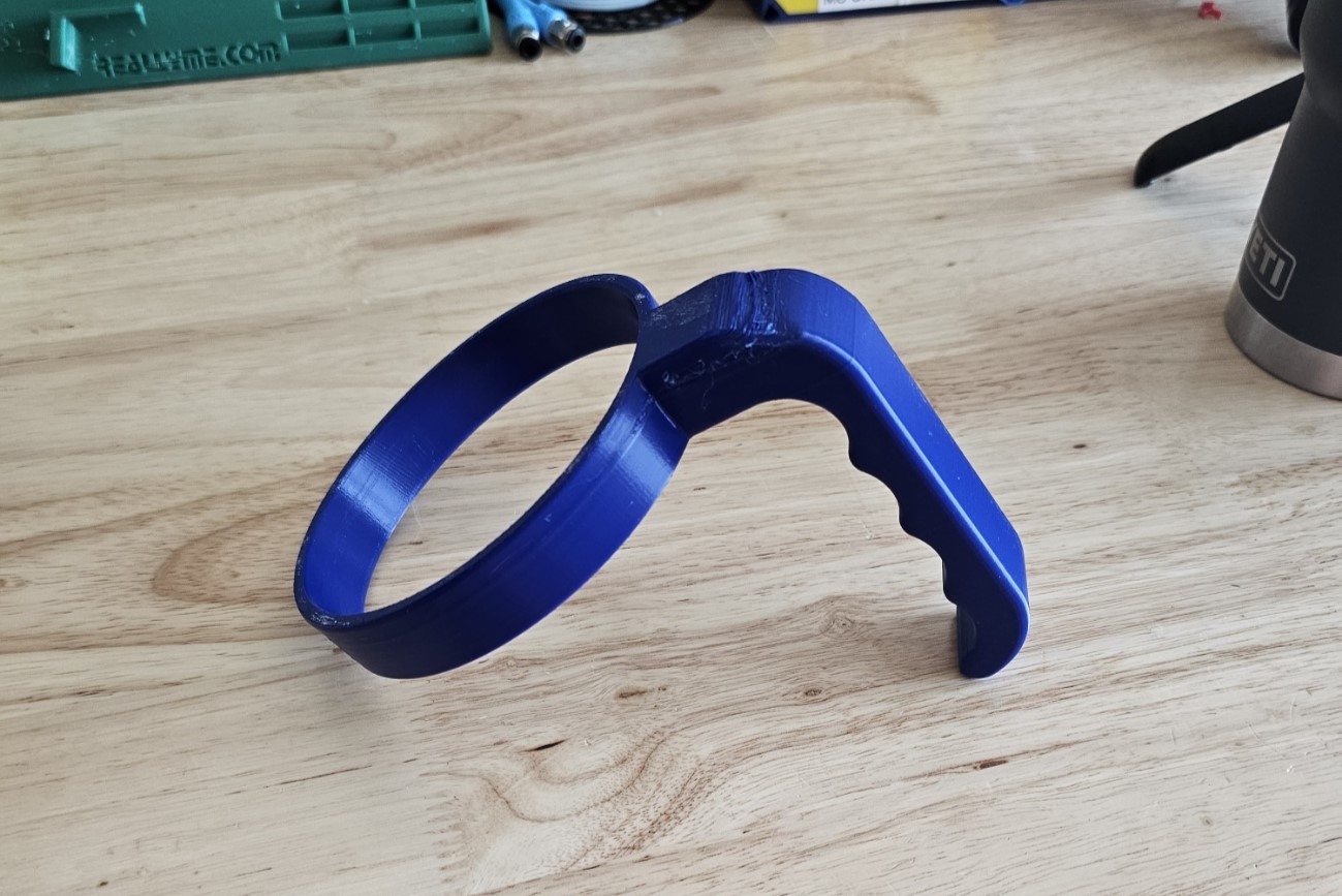 30oz Tumbler Handle by Lee David Download free STL model