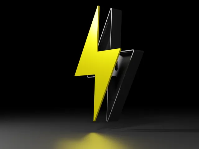 LED Light-Up Lightning Bolt