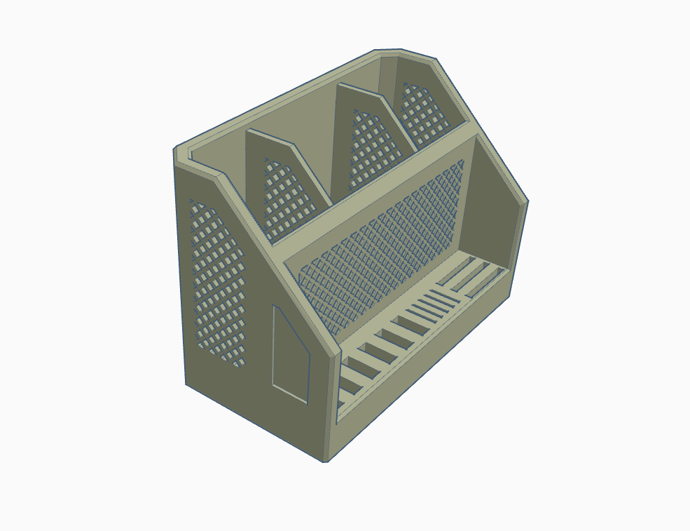 Desktop Organizer Holder by GuiBR Download free STL model