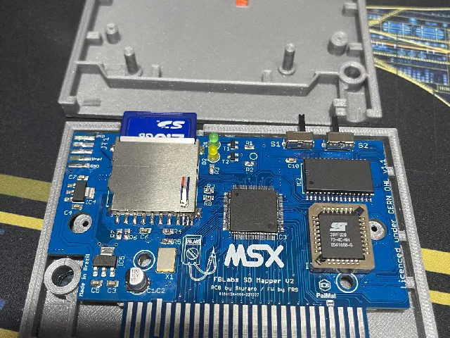 MSX cartridge for FBlabs SD mapper V2