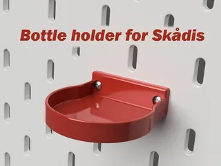 X-20A/Tamiya Thinner Holder for IKEA Skadis by Philipp Silberer, Download  free STL model