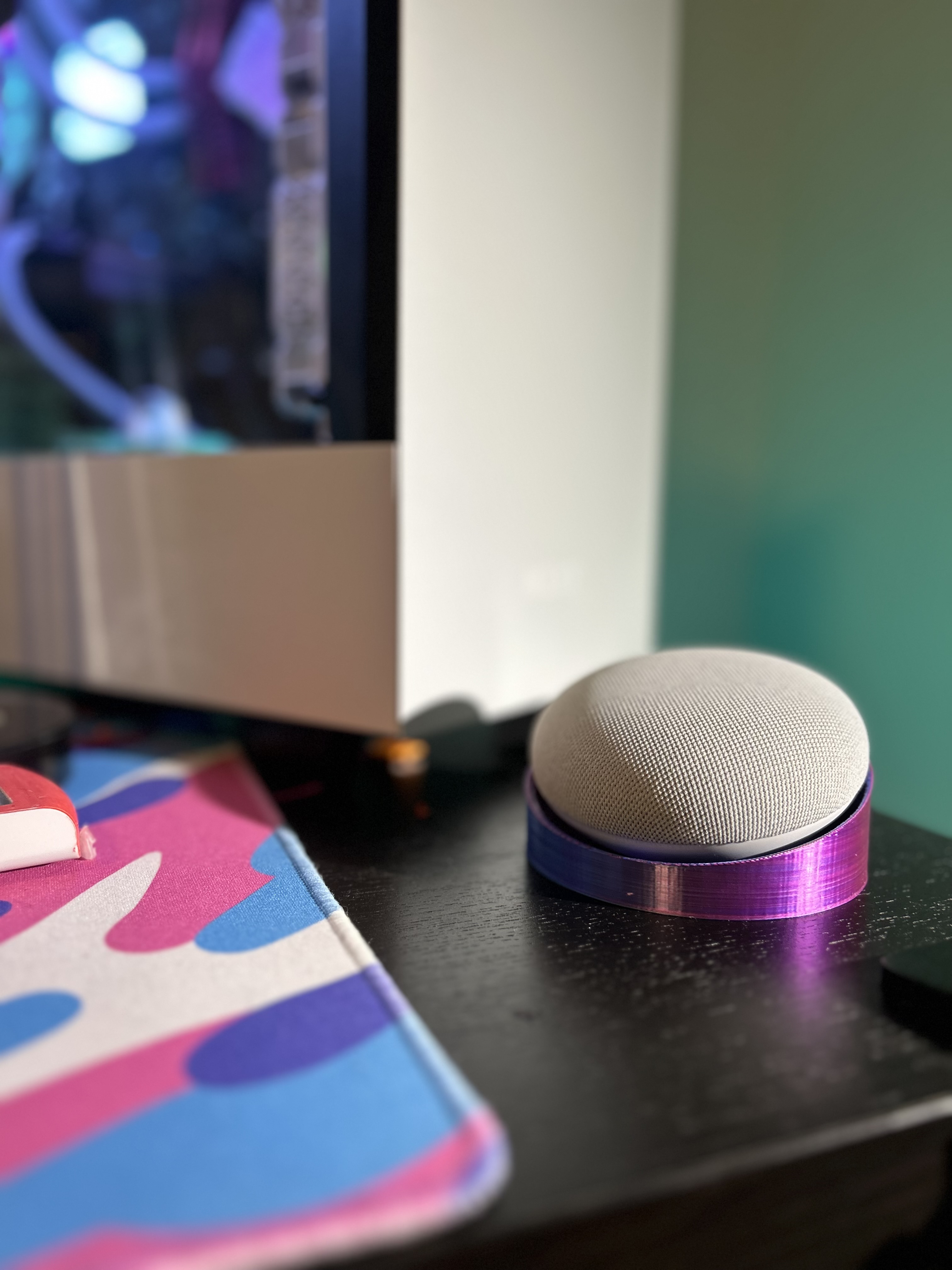 Titled Google Nest Mini Stand by G6Prints Download free STL model
