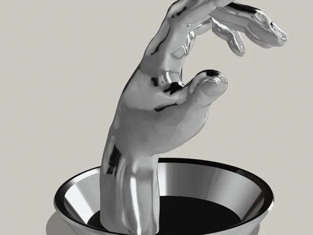 Rodin's Hand of Adam Ring Holder