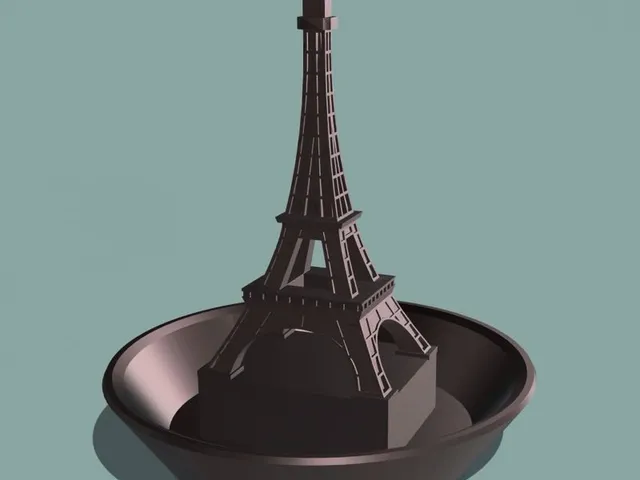 Eiffel Tower Ring Holder