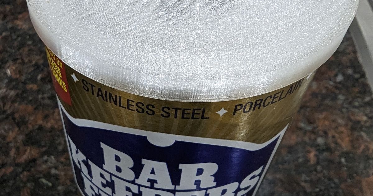 Bar Keepers Friend Lid by somekindarobit Download free STL model