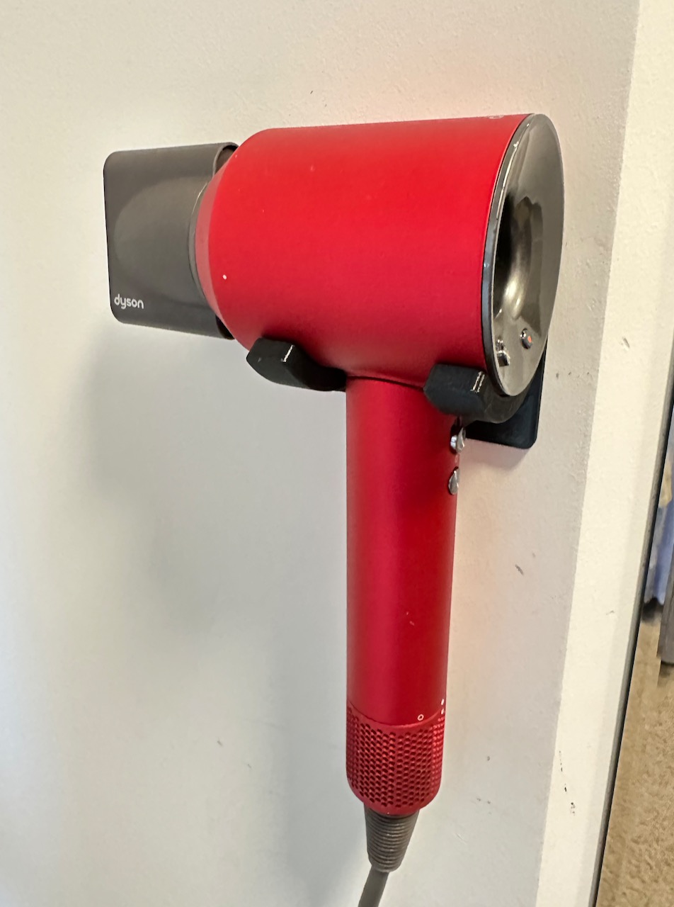 Dyson Supersonic Hair Dryer Wall Mount Bracket