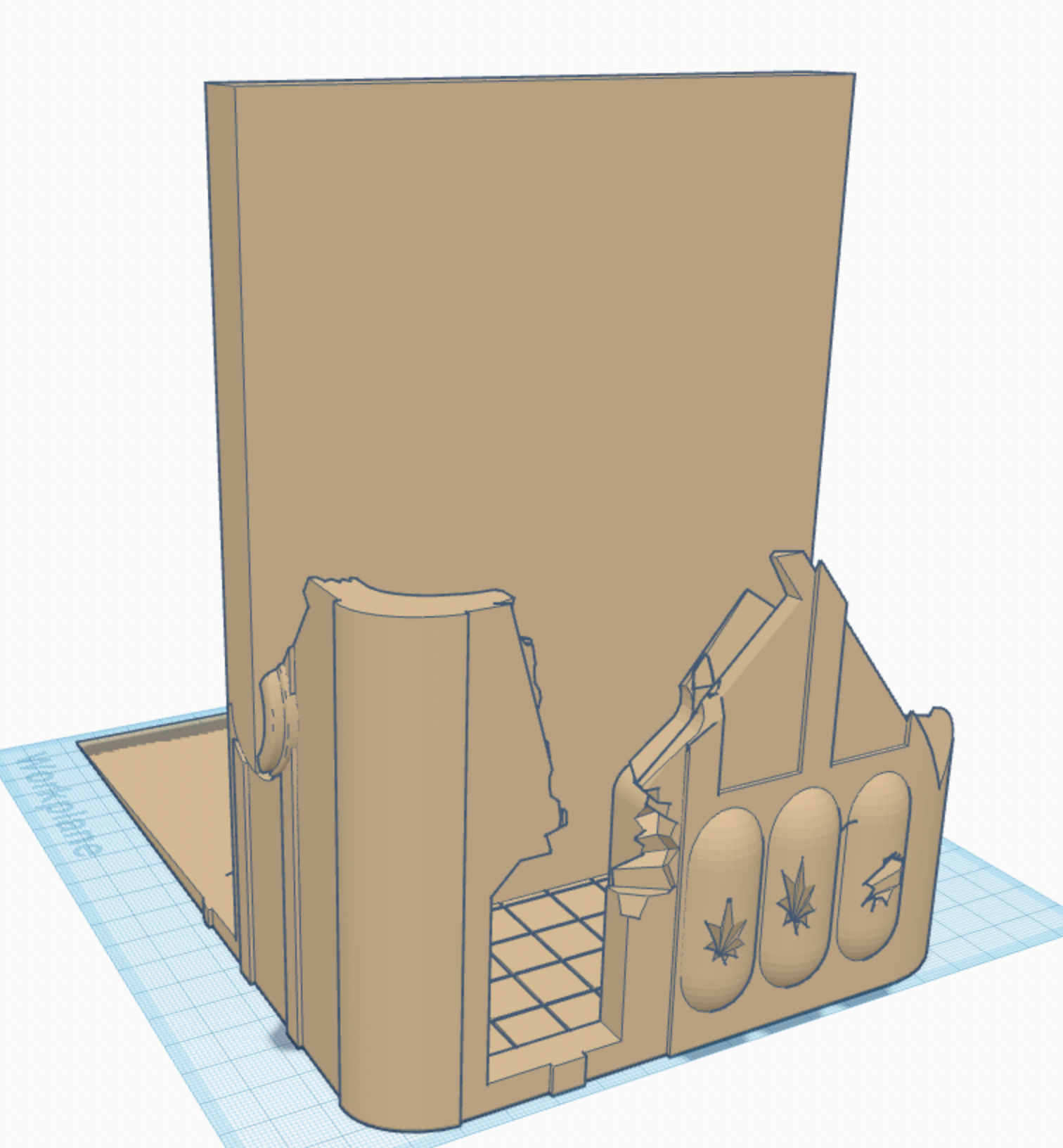 Space Port Exploded Bookends