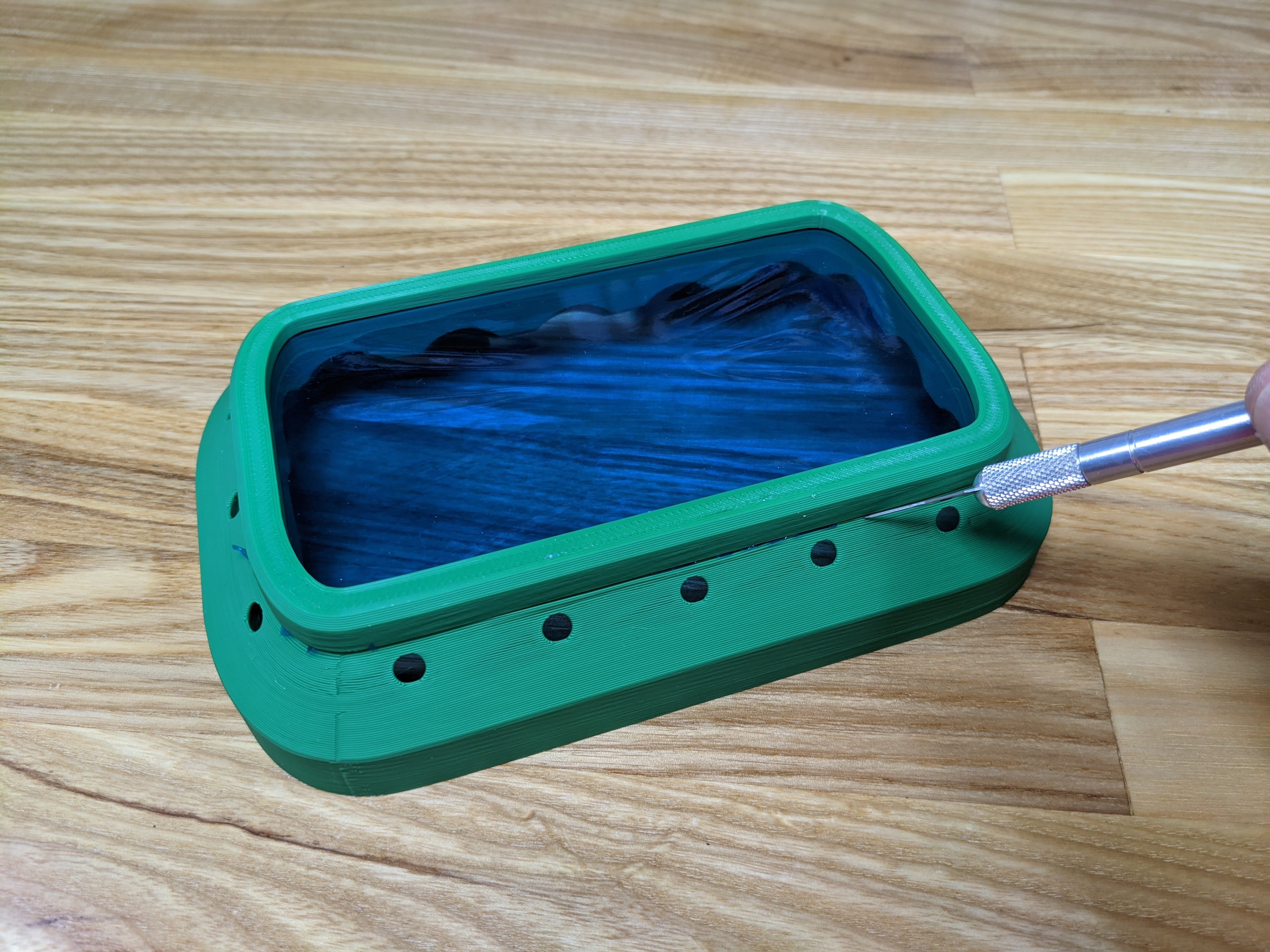 Exterior Floodlight Cover Adapter for Gel Filters by 3D Printer Dude