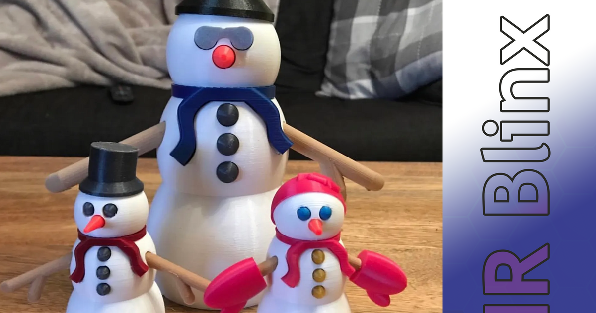 Mr Stackbody the Snowman Remixed by IR Blinx - MakerWorld