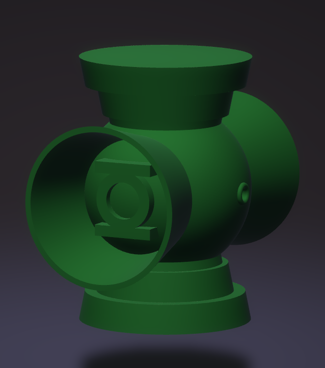 Green Lantern Ring Holder By Clove24 Download Free Stl Model