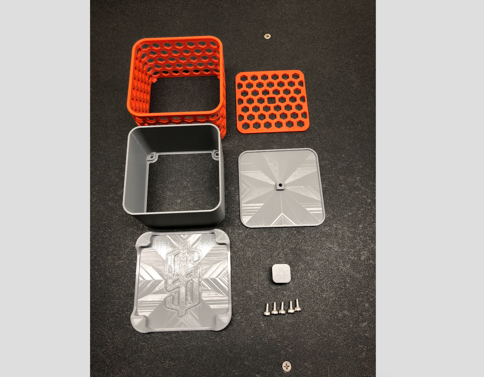 Miniatura 4 do modelo 3D Square Hexagon Box