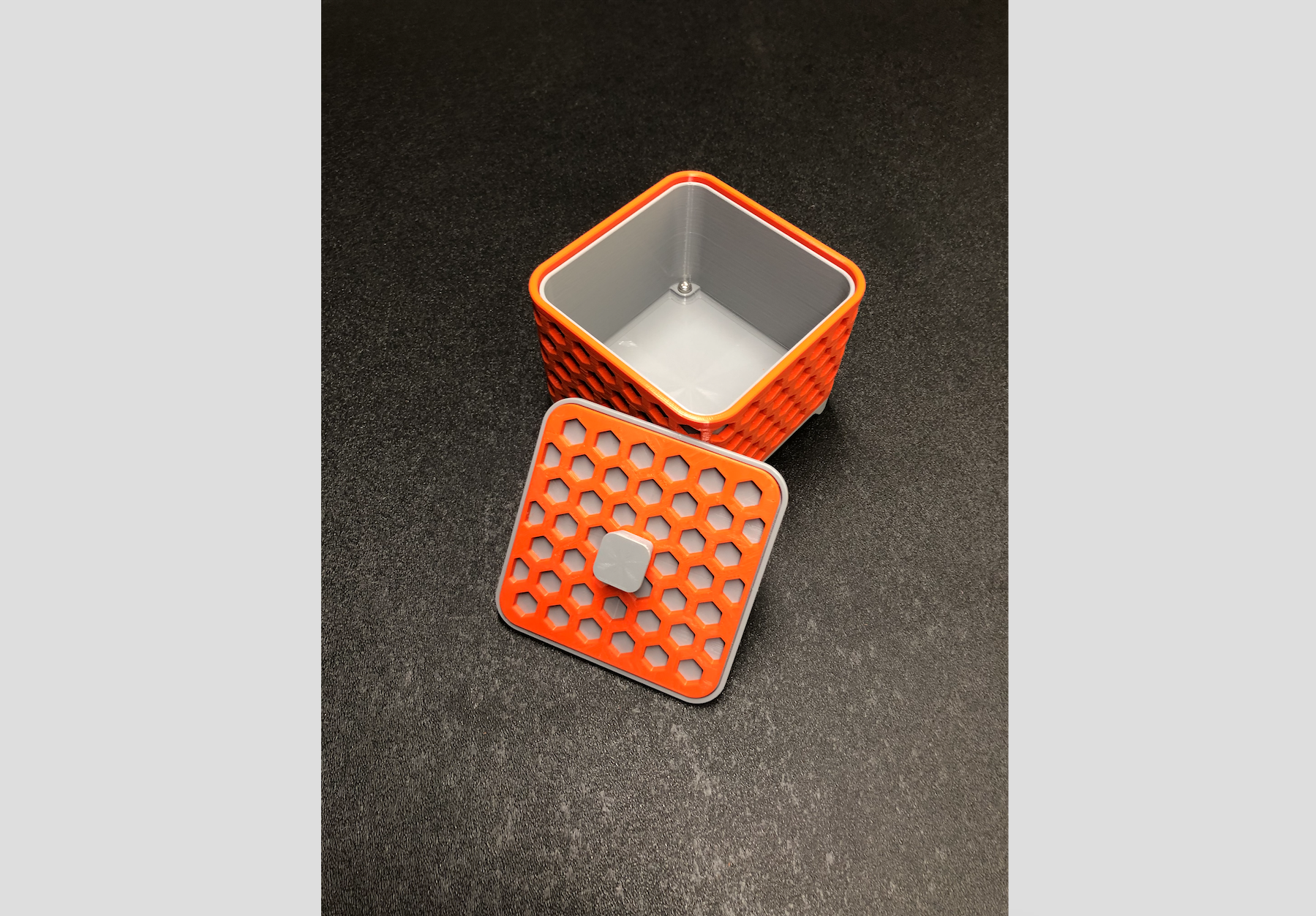 Miniatura 5 do modelo 3D Square Hexagon Box