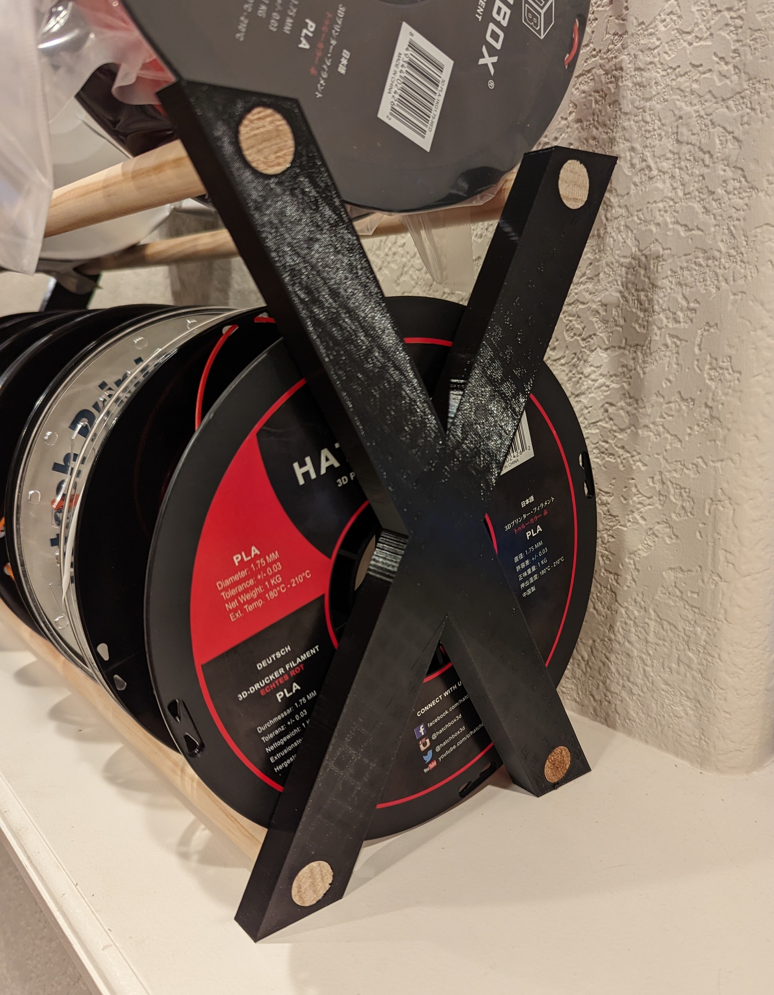 Single piece dual filament roll rack by Trevor Florence | Download free ...