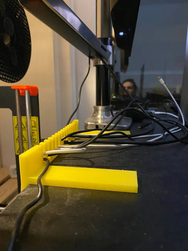 Cable management by Aelphy | Download free STL model | Printables.com