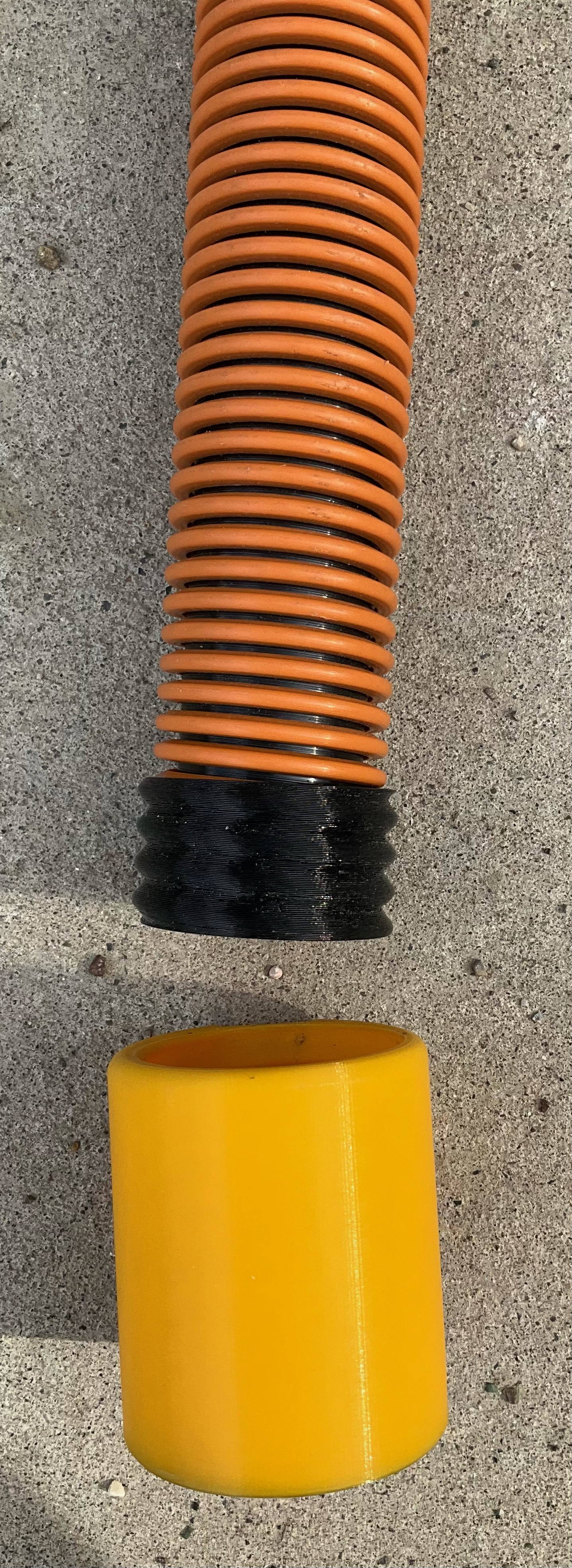 Ridgid 1 1/4" ID hose adapter for CAMLOCK system
