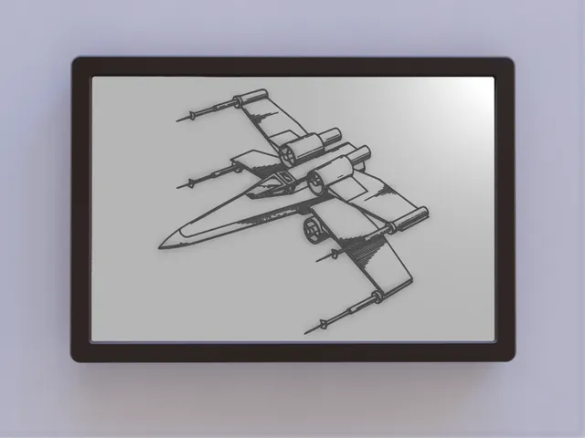 Star Wars X-wing Patent Art
