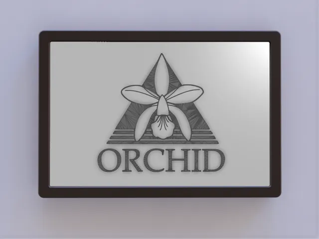 Orchid Technology Logo Wall Art