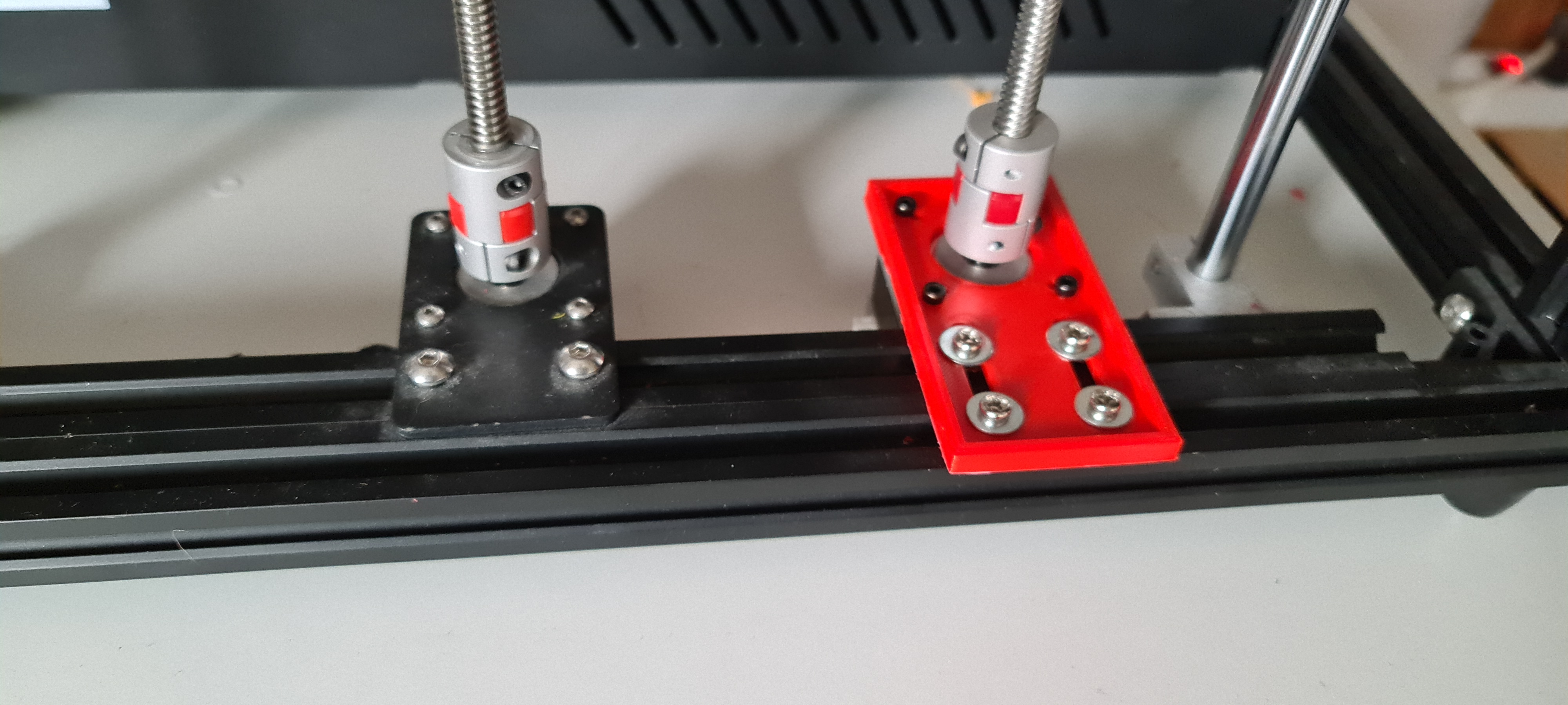 Z-Axis stepper motor mount plate for 2020 frame by Dajomas | Download ...
