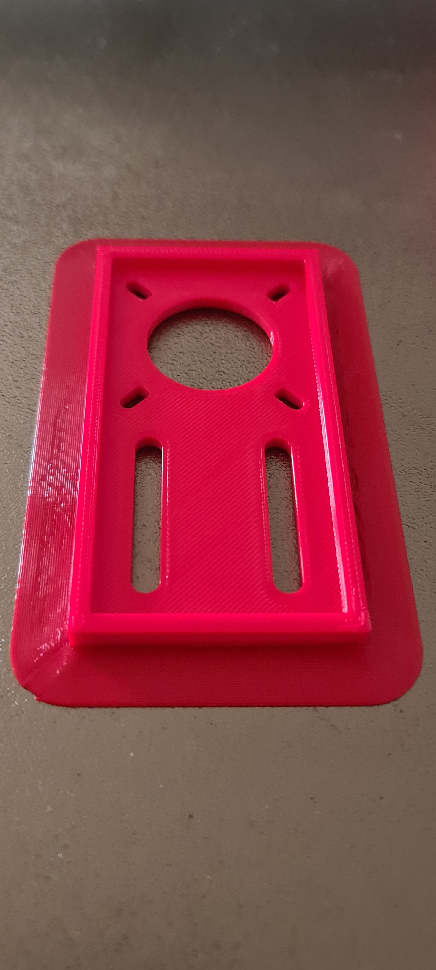 Anodized Aluminum Stepper Motor Mount Plate - NEMA17