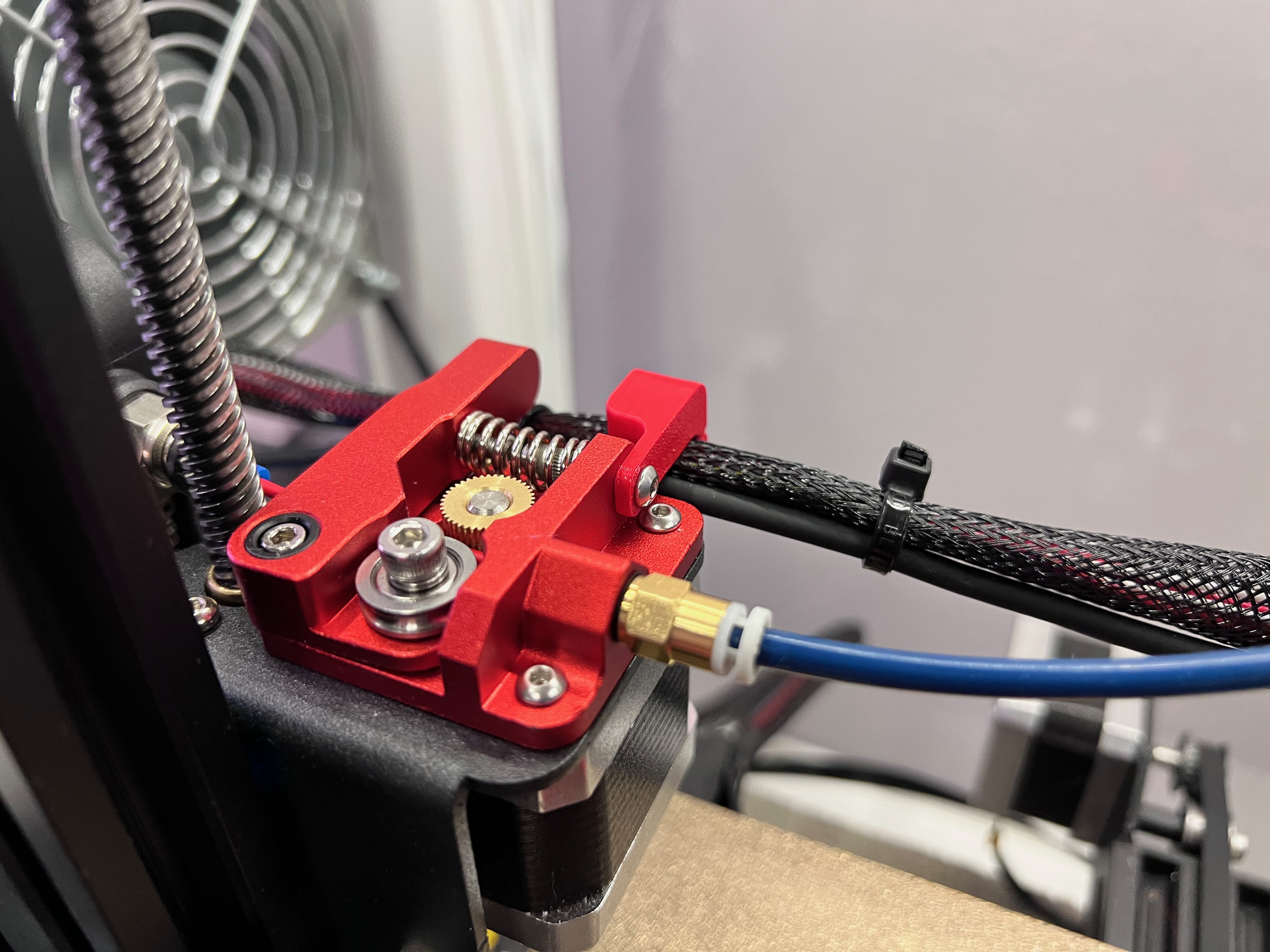 Ender 3 Pro All-Metal Extruder Motor Clip for Hotend Cable