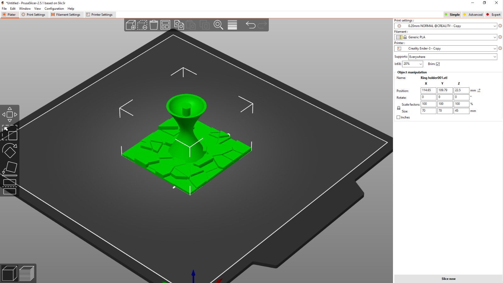 Ring Holder by Mask Man | Download free STL model | Printables.com