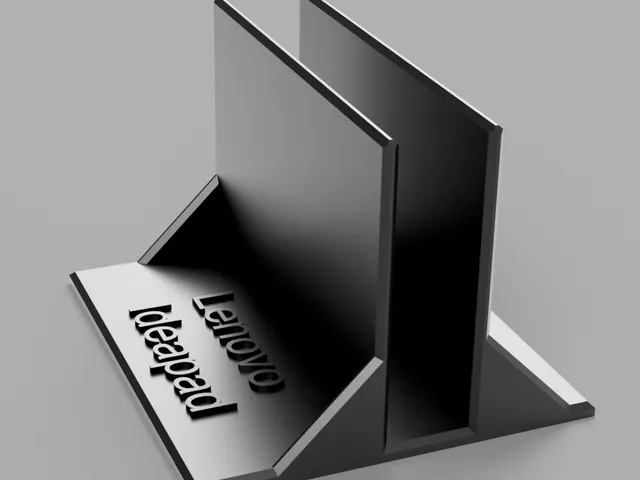 Vertical laptop stand