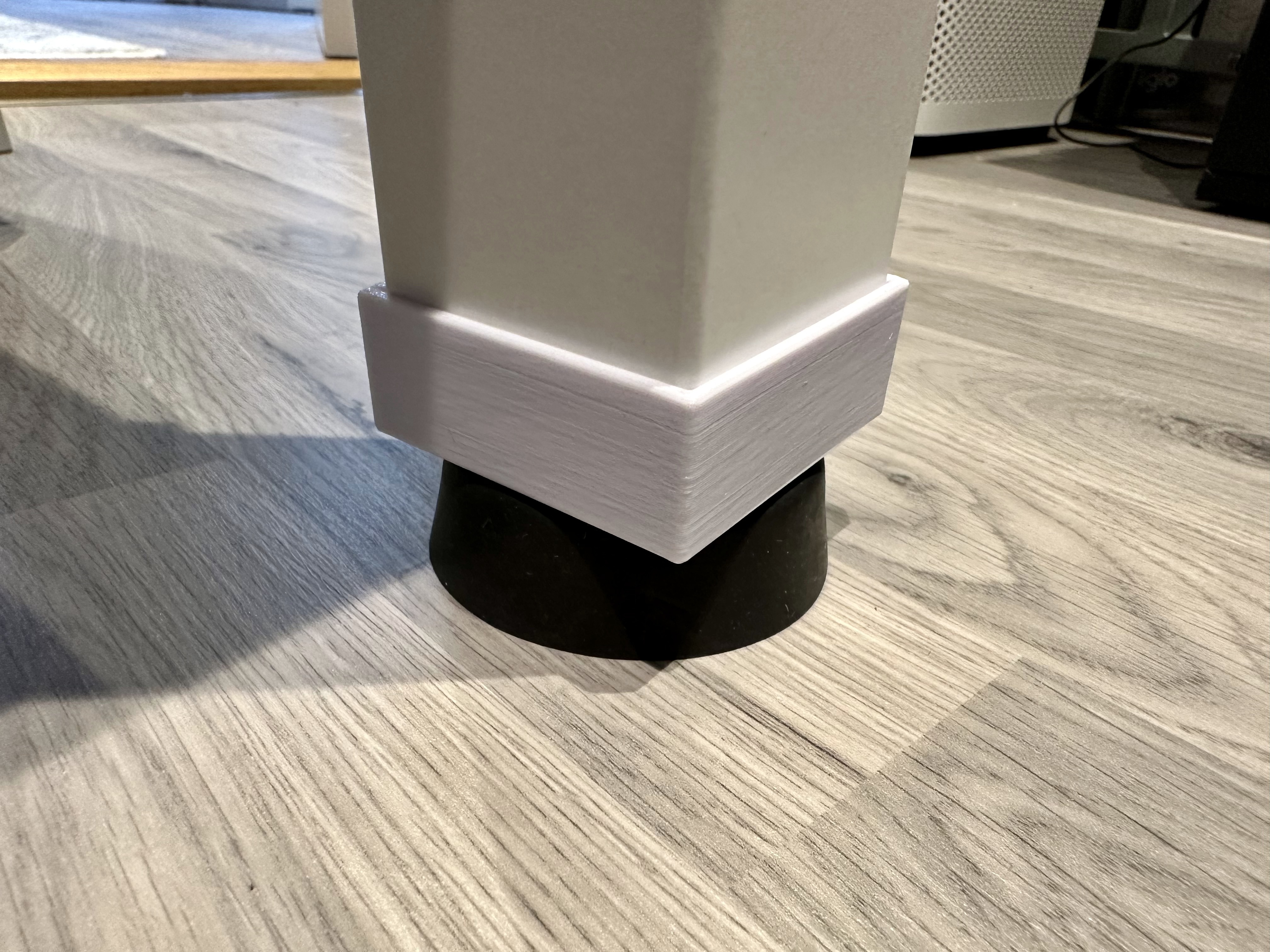 Ikea Lack Dampening (using washing machine dampers)