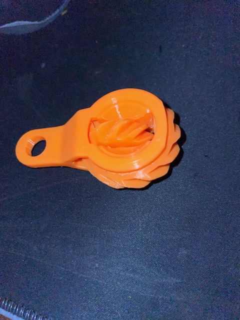 remixed and BEEFED fidget keychain