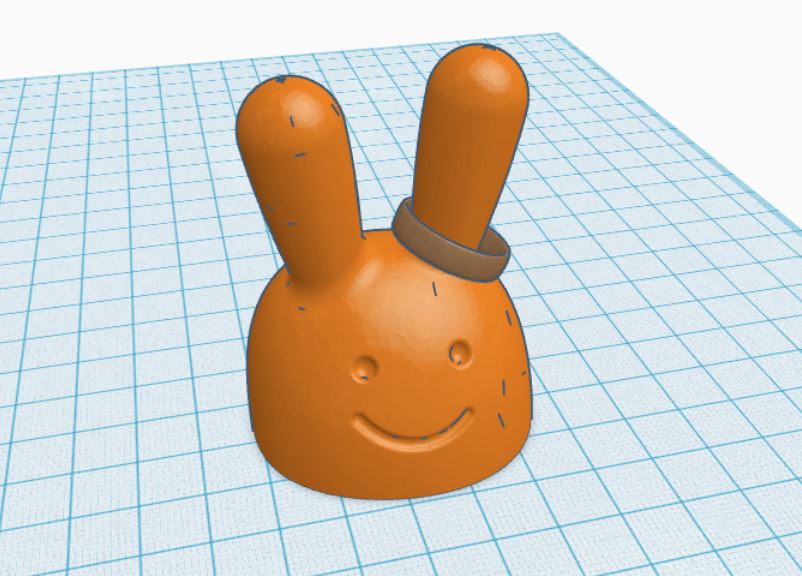 Bunny Head Ring Holder