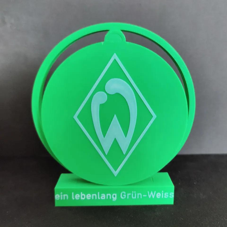 SV Werder Bremen Logo - 3D Print Model by waelmoussa