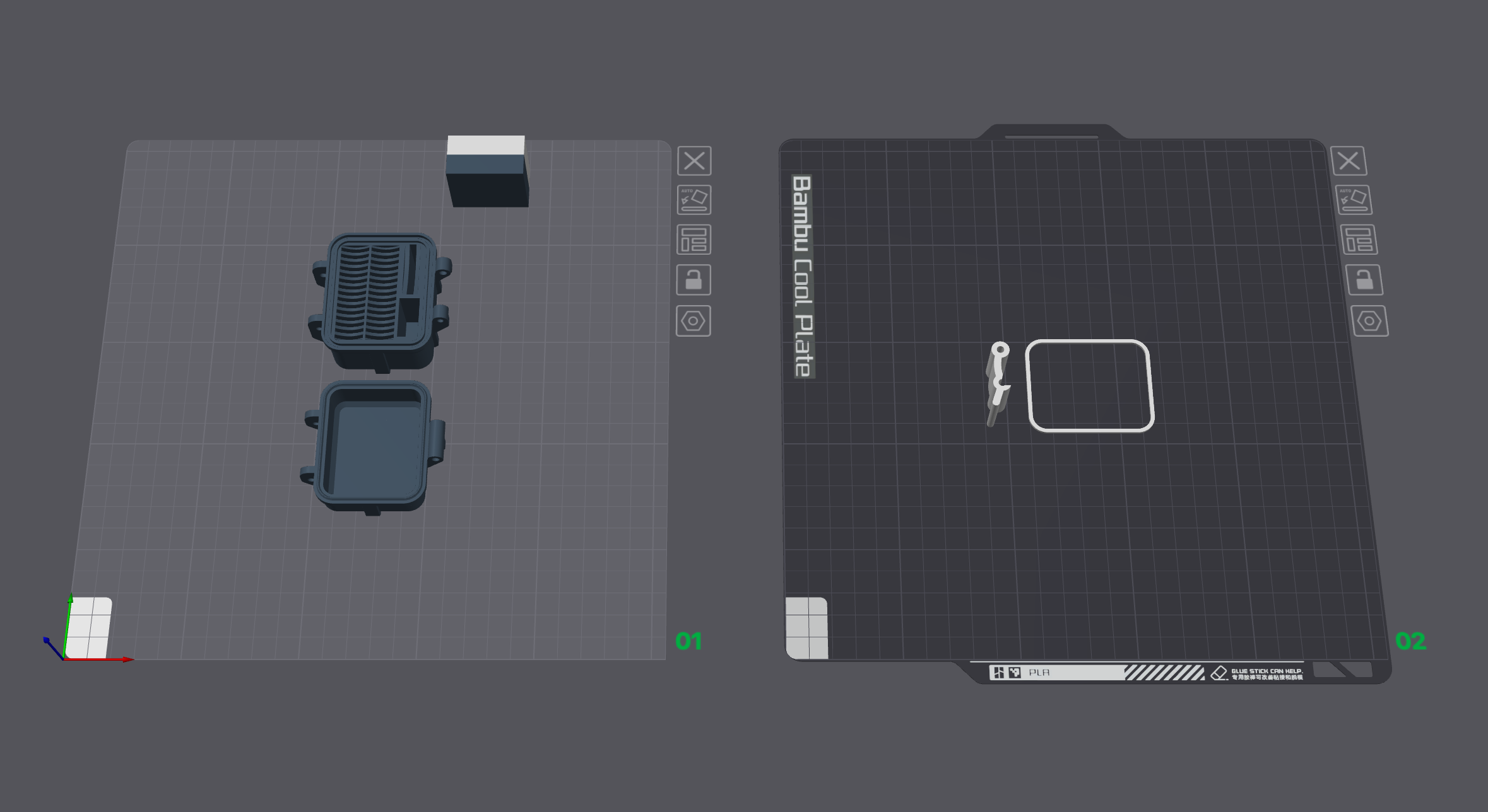Miniatura 4 do modelo 3D MicroSD card box with text