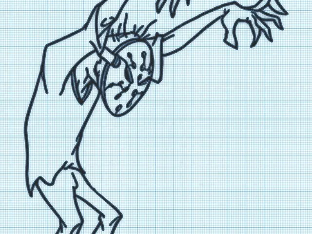 JASON MONSTER - SCOOBY DOO - WALL ART