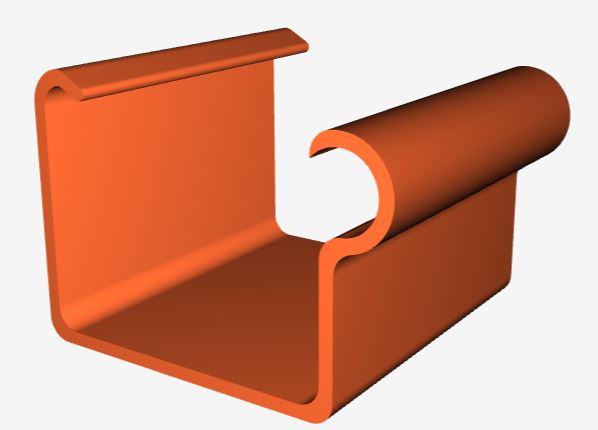 Gutter Connector for 70mm Marley system