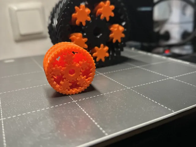 Planetary Gearbox – Print-in-Place Fidget (No Supports)