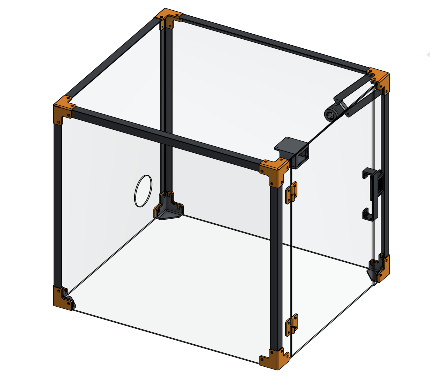 Modular 3d printer enclosure por uranusastra descargar modelo stl