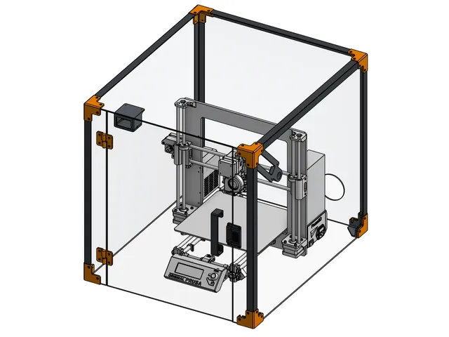 Modular 3D Printer Enclosure