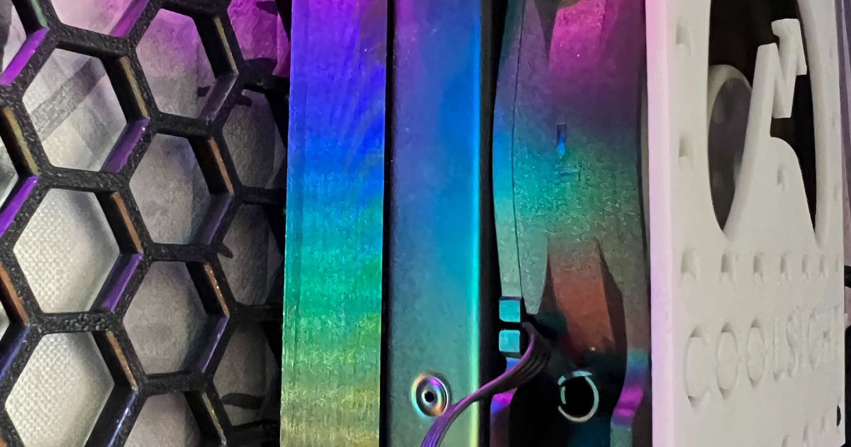 120mm Radiator / Fan Mount (HSW) by Anthony Kinson Download free STL