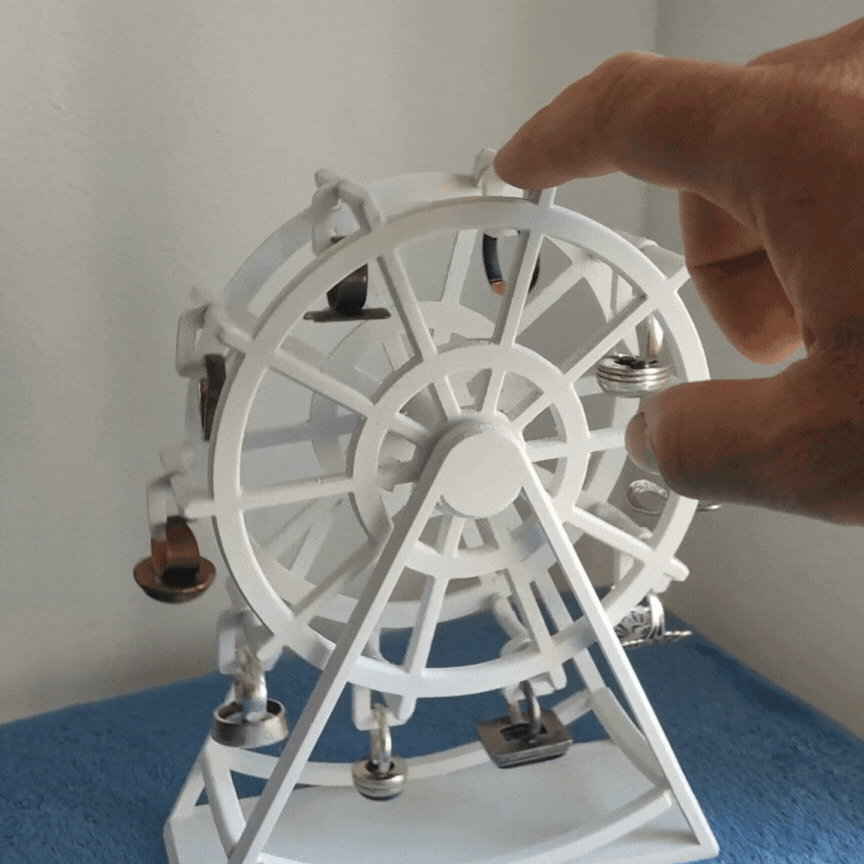 Wheel  of rings / Noria de anillos