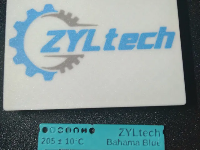 ZYLtech Filament Swatches - Entire Catalogue + Custom Lid