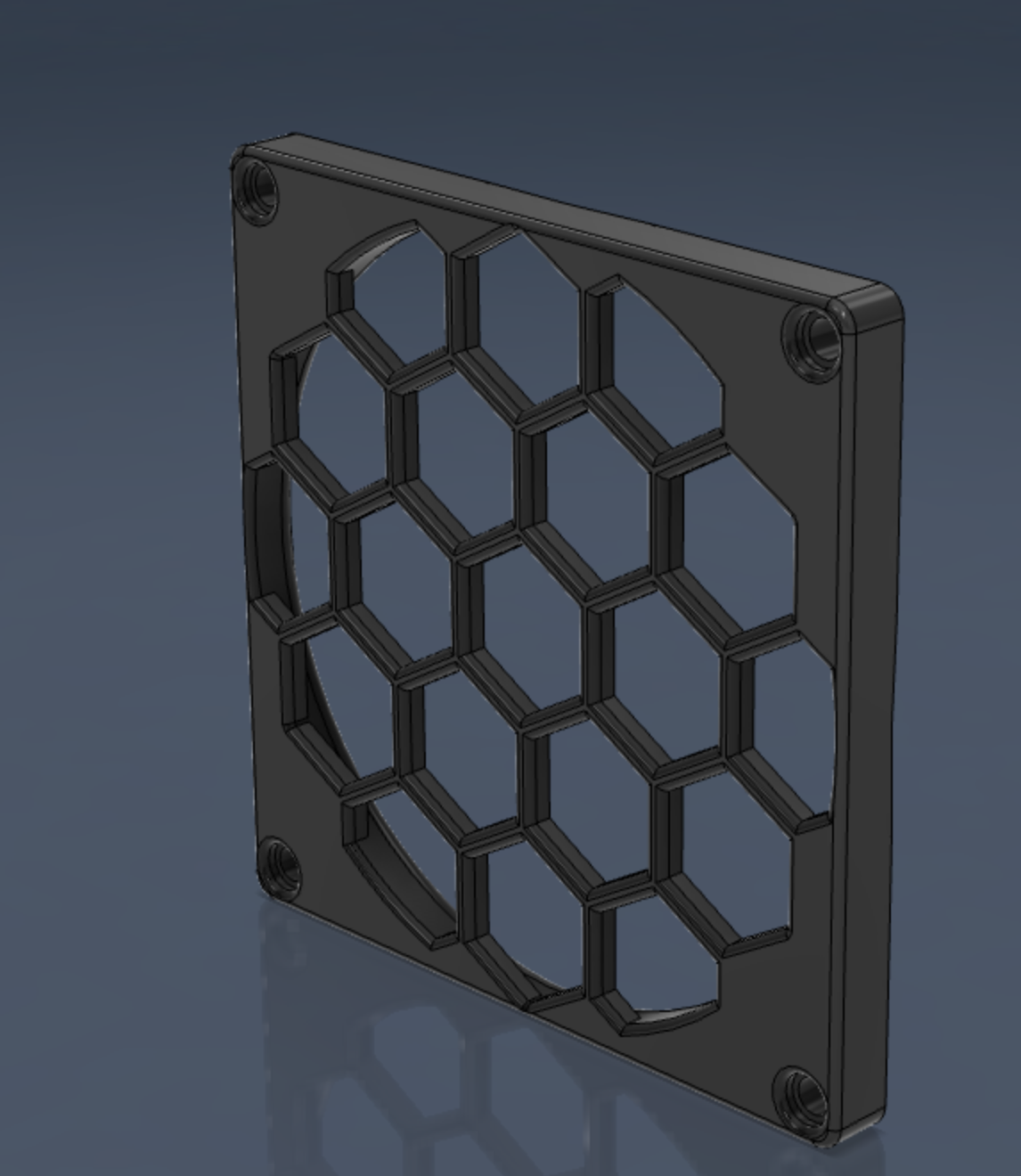 P1P Case Fan Grill by Anthony Petty Download free STL model