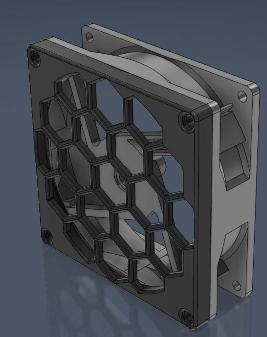 P1P Case Fan Grill by Anthony Petty Download free STL model